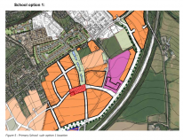 School option 1: Figure 5 : Primary School sub- option 1 location